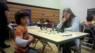 Inksters Shetland Junior Chess Championship 2015 - Youngest Player